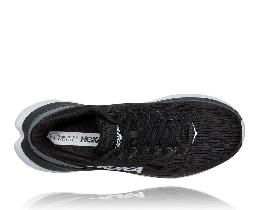 Hoka One One Koşu Ayakkabısı Erkek Siyah/Beyaz - Mach 4 - MX7531864